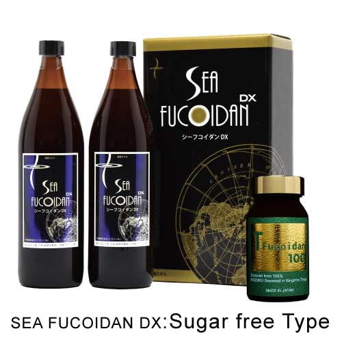 Sea Fucoidan DX 900ml (Pack of 2) and T-Fucoidan100 - BANDLE -subscription-